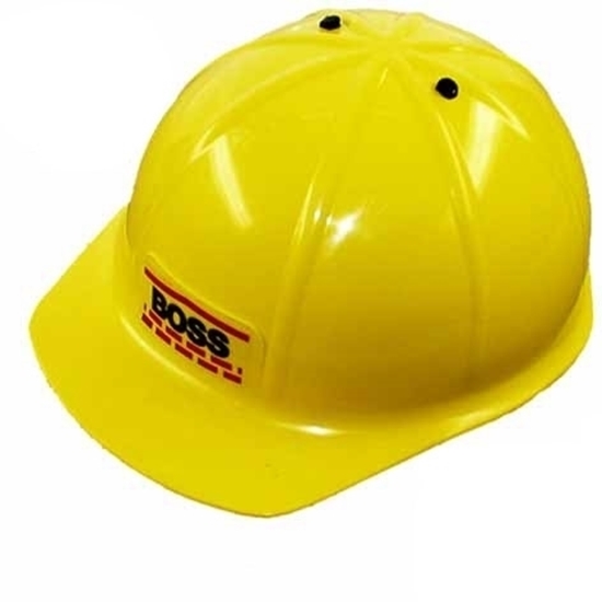 Casque de Chantier Jaune - accessoire pour enfant pas cher - Badaboum