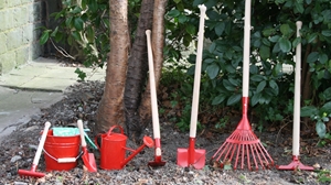 Image de la catégorie Le jardinage, Du sable et De l'eau