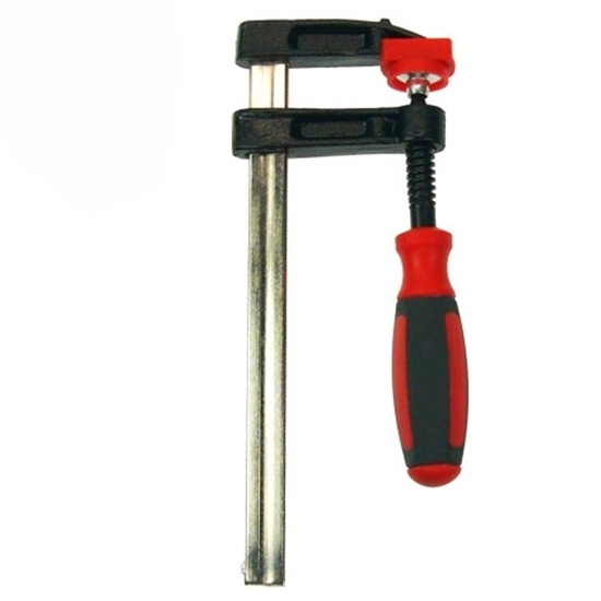 Rood en zwarte lijmklem voor kinderen.