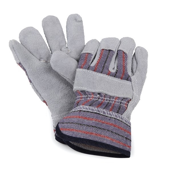 Gants de travail junior bleu taille 4-6