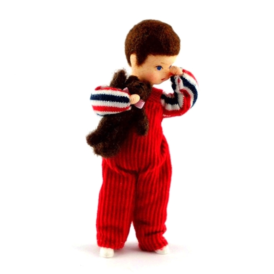 Image sur Figurine pour maison de poupée Erna Meyer Ben avec Nounours