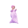 Bambola Erna Meyer neonato con vestiti rosa